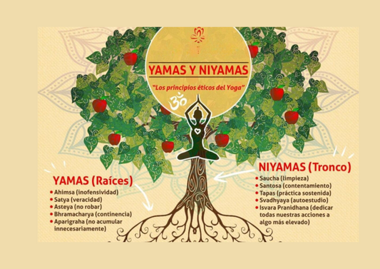 "Pilares Éticos del Yoga: Una Guía para Entender los Yamas y Niyamas"